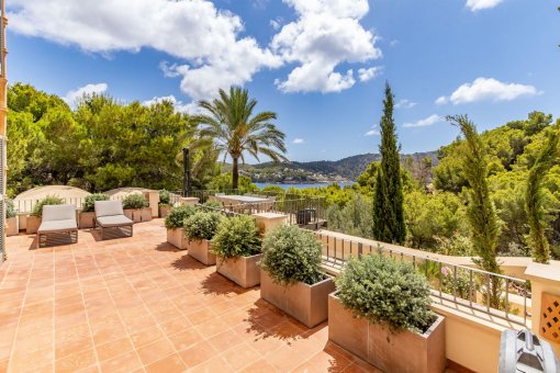 Terrasse mit Meerblick