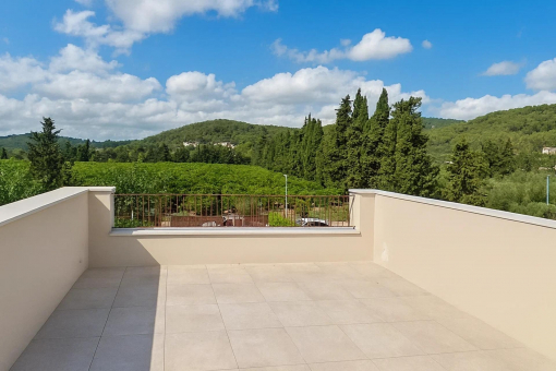 Views from the upper floor