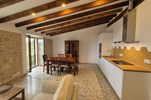 Wohnung mit Meerblick im malerischen Banyalbufar verfügbar ab 01. November 2025