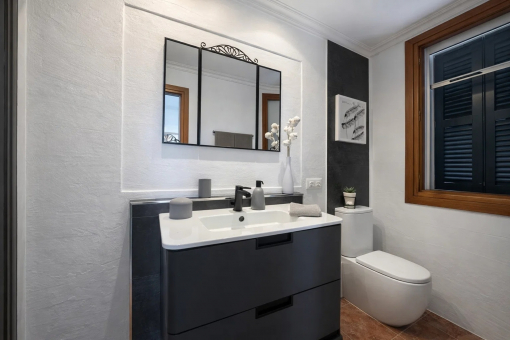One of a total of four en-suite bathrooms