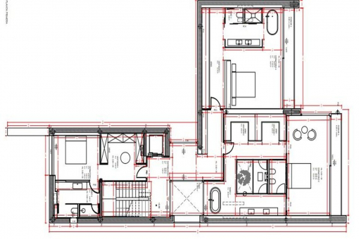 Grundriss erste Etage