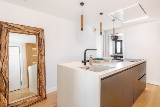 Large kitchen island