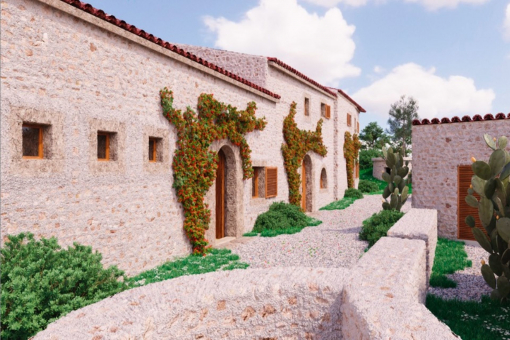 Rare building project: Your dream home ready for individual completion in Son Servera