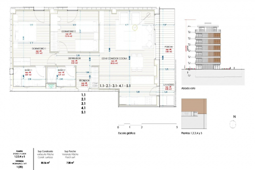 Grundriss Wohnung