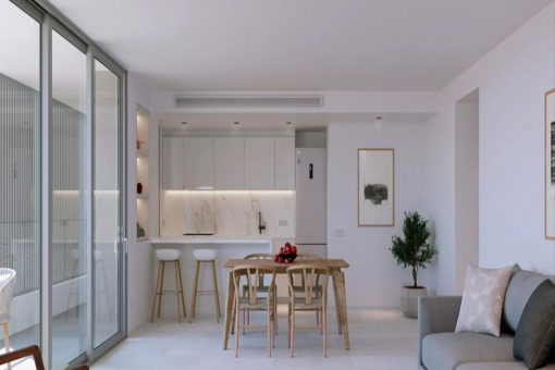 2nd floor apartment in a newly-built residential project in Cala Millor-perfect for beach lovers