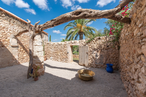 Traditioneller Patio