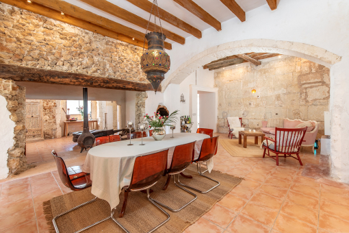 Offener Wohn-und Essbereich