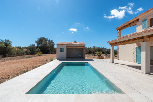 Casita para barbacoa