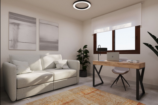 Living and dining area
