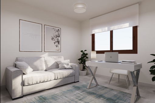 Living and dining area