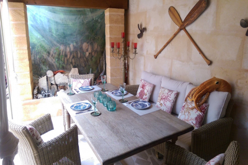 Covered terrace House 2