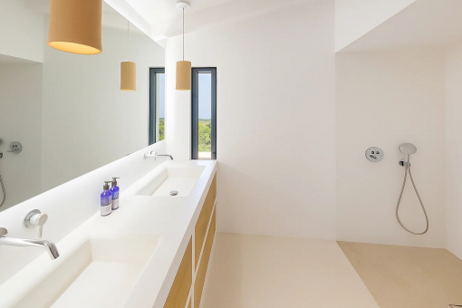 Bathroom of the guest house