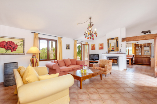 Spacious living area