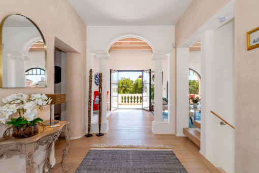Stylish entrance area