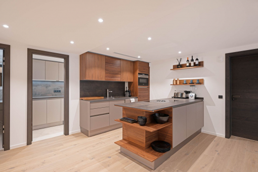 Kitchen in guest apartement 