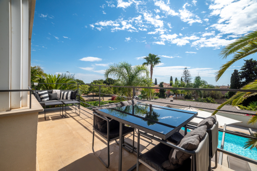 Terrasse mit Ausblick
