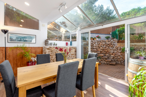 Family-Friendly Townhouse in a Quiet Location With Communal Pool and Garage in Portals Nous