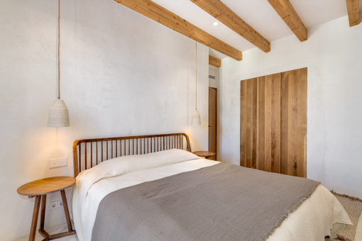 One of the 4 bedrooms