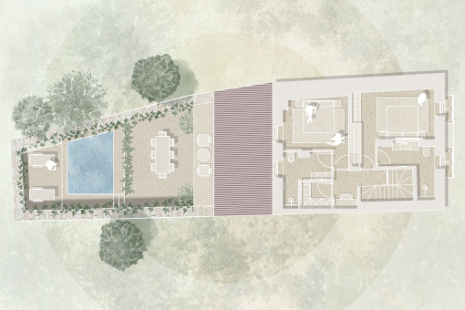 Floor plan second floor