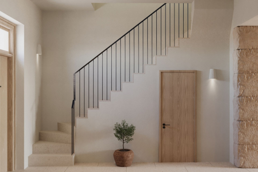 Stairwell with refined details