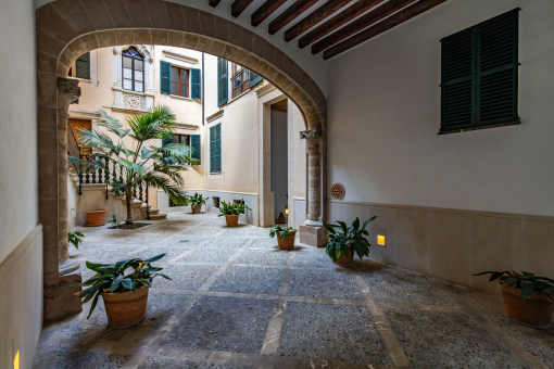Historic old town palace