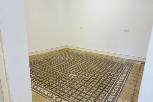 One of the four bedrooms