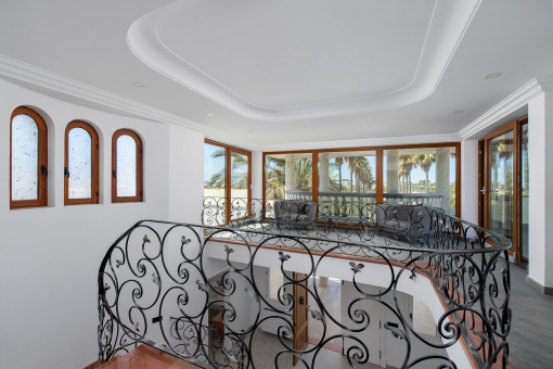 Staircase to the upper floor
