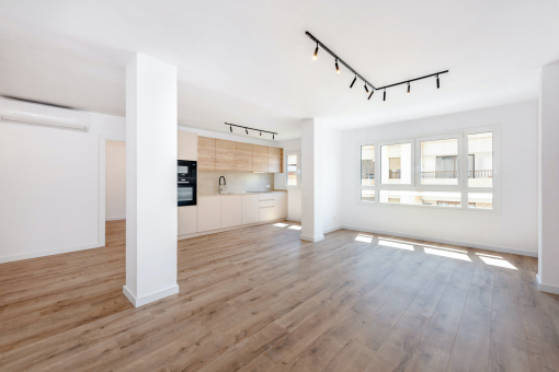 Living and dining area)
