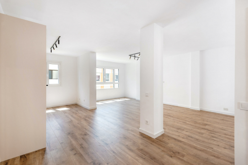 Living and dining area