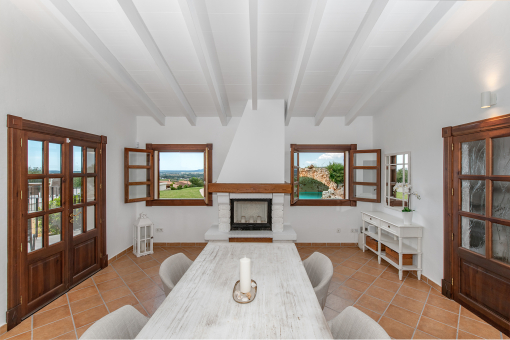 Dining area