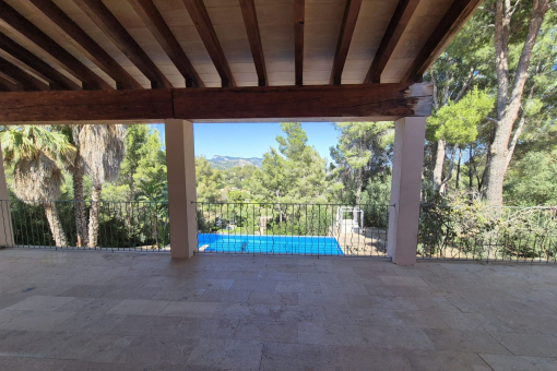 Terrasse mit Weitblick