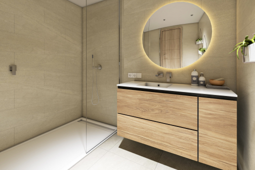 Modernes Badezimmer