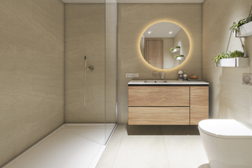 Badezimmer mit großer Dusche?