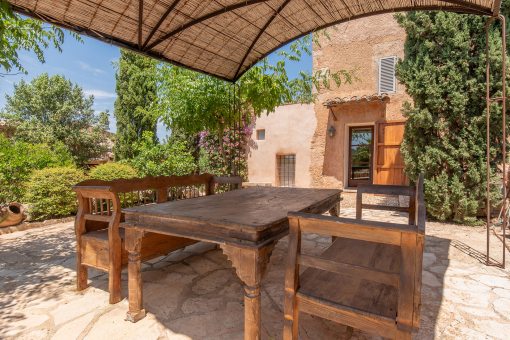 Frühstücksterrasse