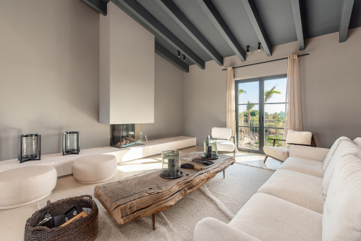 Second living area in the first floor