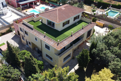 Exterior view of the villa