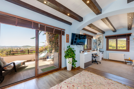 Büro mit Meerblick