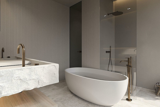 Master bathroom