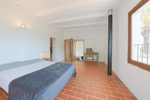 Erstes Doppelschlafzimmer im Haupthaus