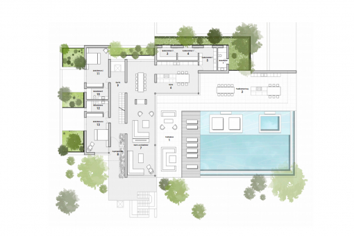 Floor plan ground floor