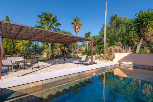 Swimming pool and sun terrace