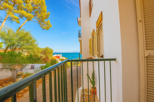View from one of the balconies