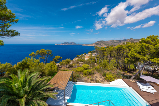 View from the rooftop terrace