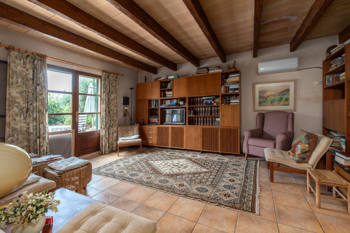 Living area main finca