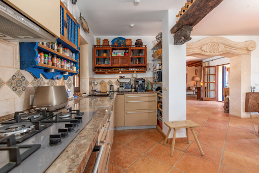 Fully equipped kitchen