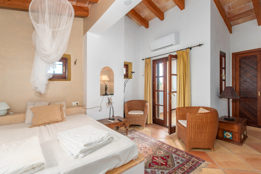 One of 2 bedrooms