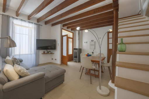 Living and dining room