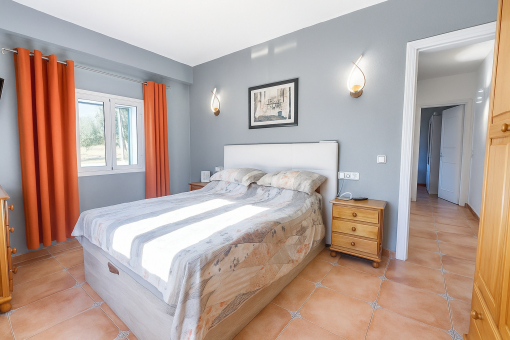 First bedroom on the ground floor