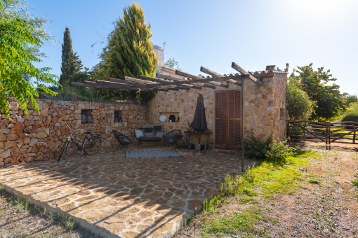 Separates Gästeapartment mit eigener Terrasse