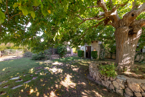 Umgeben von üppigem Grün und mediterraner Natur